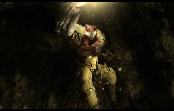 Самус Аран в игре Metroid