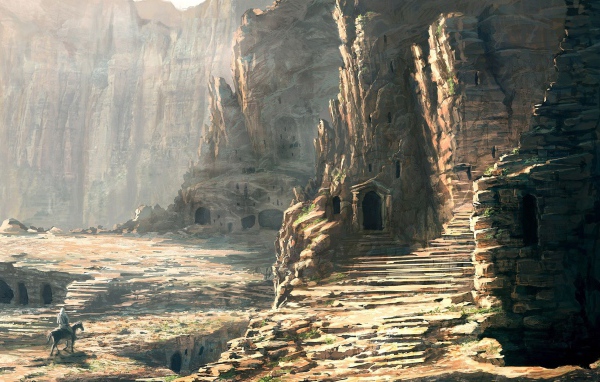 Лестница в горы, игра Assassin's Creed