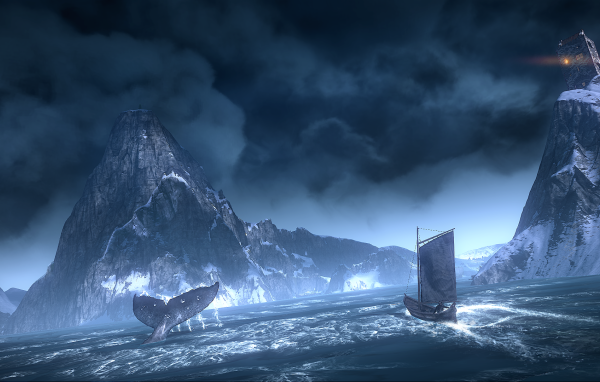 Бурное море в игре The Witcher 3 Wild Hunt