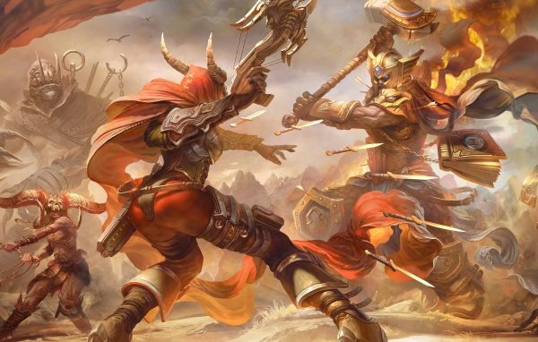 Сражение в игре Uther the Lightbringer