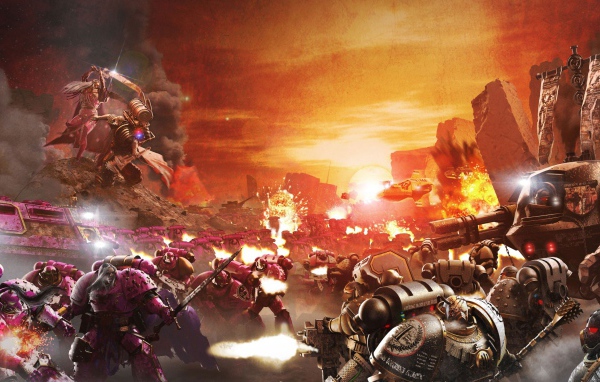 Битва в игре Warhammer 40000