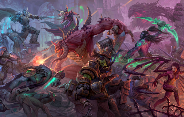 Сражение в игре World of Warcraft