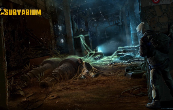 Разрушенный завод в игре Survarium