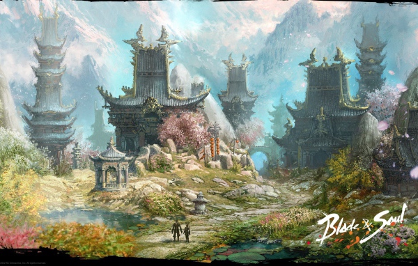 Мир игры Blade and Soul в стиле фэнтези