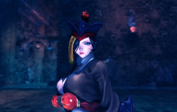 Девушка из ролевой игры Blade & Soul