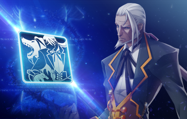 Седой старик в игре Blazblue