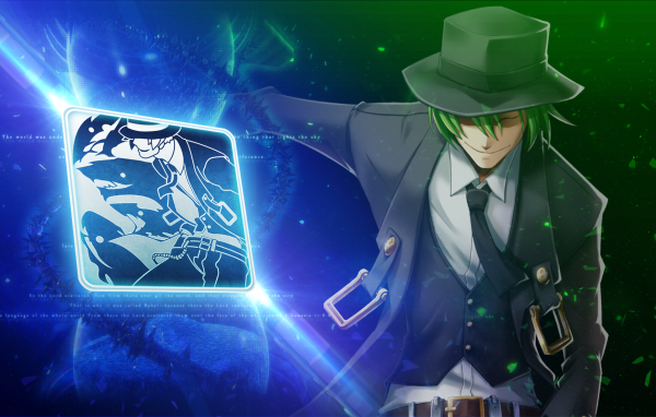 Парень в шляпе в игре Blazblue