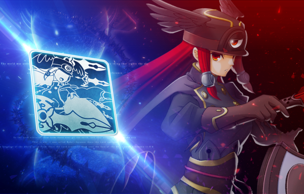 Шлем на голове Рейчел в игре Blazblue