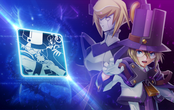 Два персонажа игры Blazblue