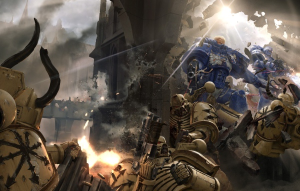Битва ультрамаринов в игре Warhammer 40000