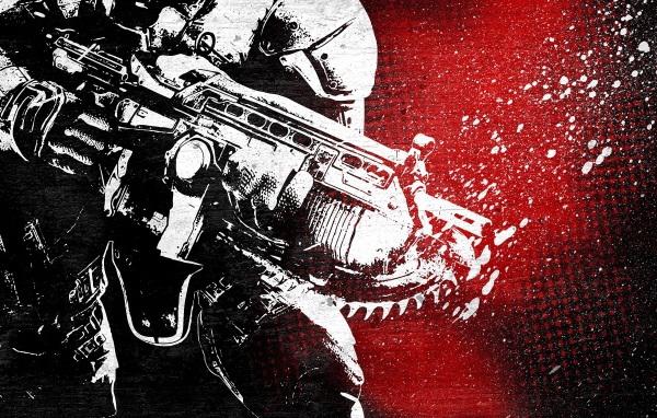 Белый робот, игра Gears of War