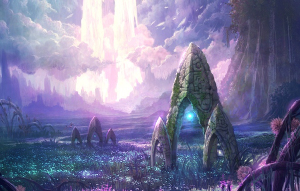 Мир видео игры Aion Online