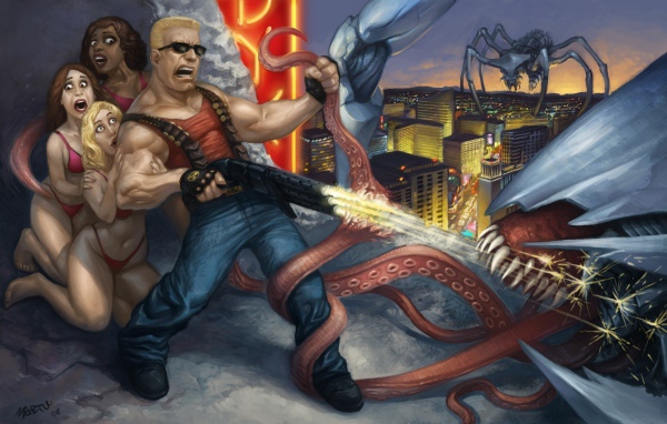 Мир игры Duke Nukem