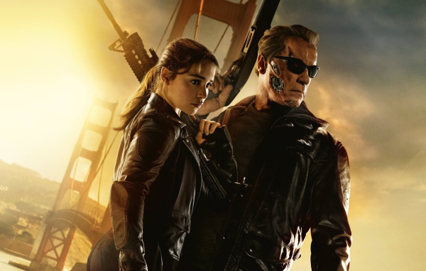 Эмилия Кларк в фильме Терминатор Генезис