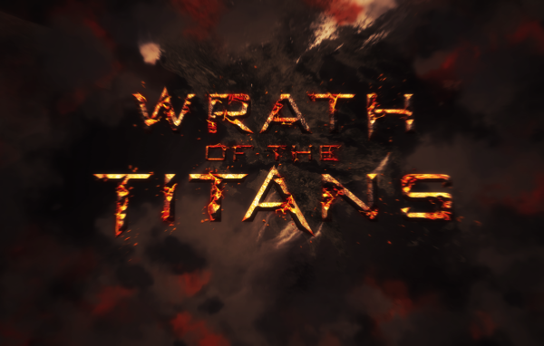 Огненный постер фильма Битва титанов