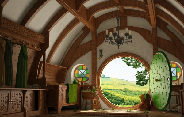 Мебель в жилище хоббита, Властелин колец