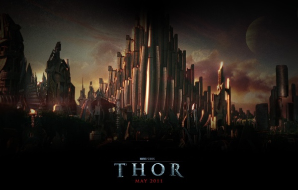 Дворец на постере фильма Тор