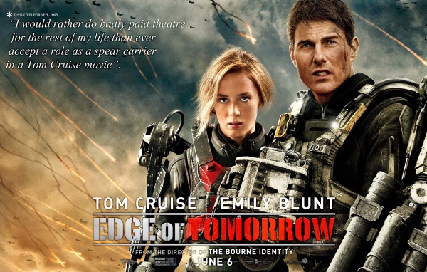 Постер боевика Грань будущего