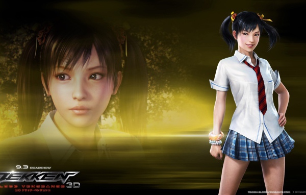 Школьница из фильма Теккен Кровная месть