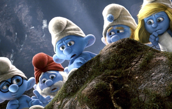 Смурфики из одноименного фильма