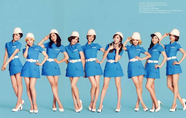 Милые корейские девушки Girls’ Generation