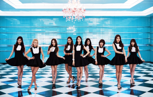 Популярная группа из Кореи Girls’ Generation