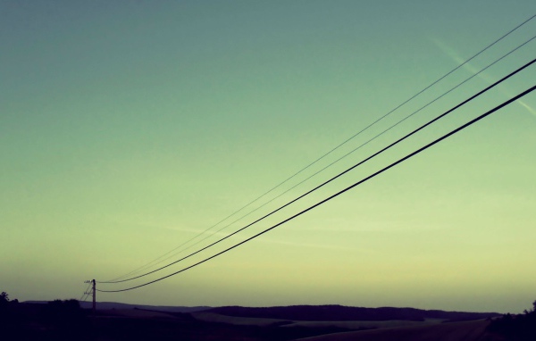 Провода линии электропередач