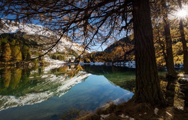 Поздняя осень в горах