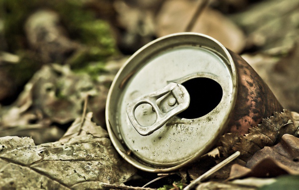 Старая банка из-под пива