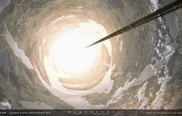 Бурение астероида, фильм Wanderers