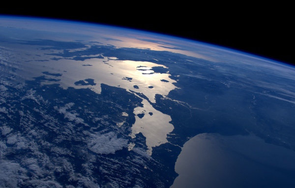 Фото Балкан из космоса