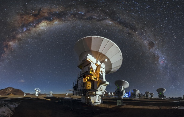 Обсерватория ALMA в Чили