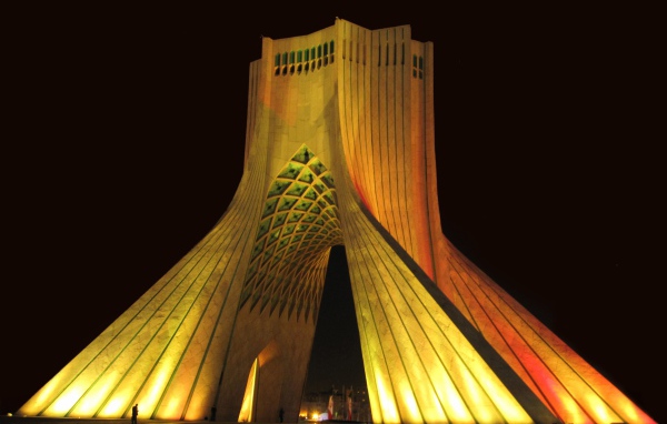 Площадь Азади в Тегеране, Иран