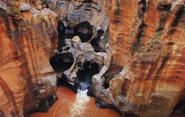 River canyon in Africa