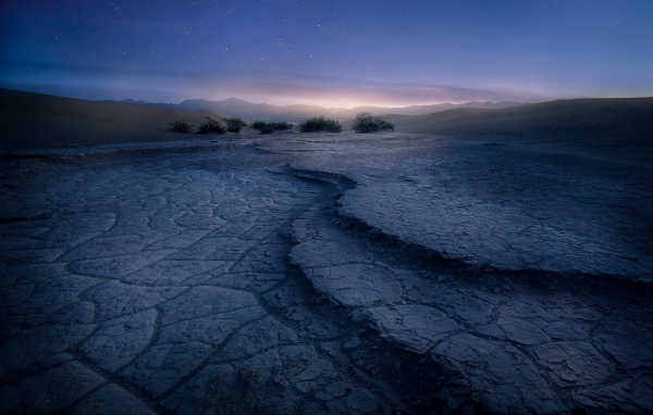 Долина смерти ночью, Калифорния