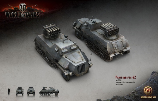 Немецкая РЗСО, игра World of Tanks