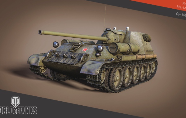 Игра World of Tanks, танкетка СУ-100 М-1