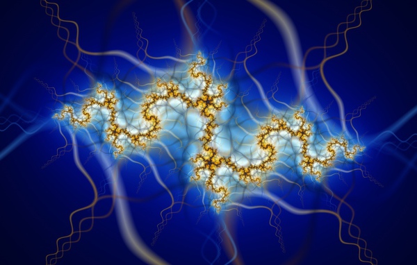 Абстрактный ультра фрактал  