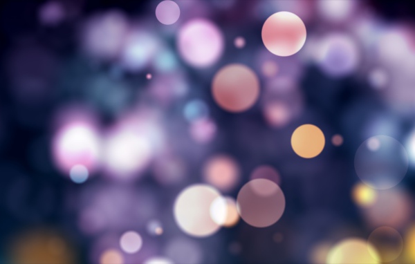 Абстрактные разноцветные круги  