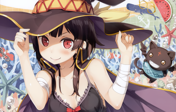 Персонаж Мэгумин аниме  KonoSuba – God’s Blessing On This Wonderful World!! 