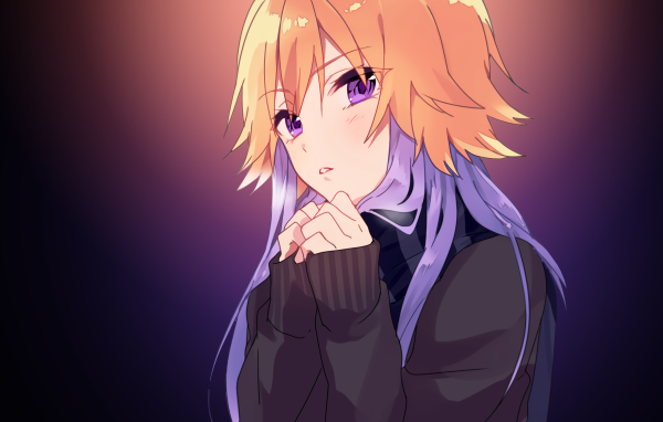 Рыжеволосая девушка Asuka Ninomiya аниме 