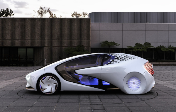 Беспилотный автомобиле Toyota Concept-i 