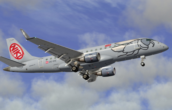 Embraer 170 австрийской авиакомпании Nikifly
