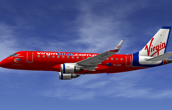 Embraer австралийской авиакомпании Virgin Blue