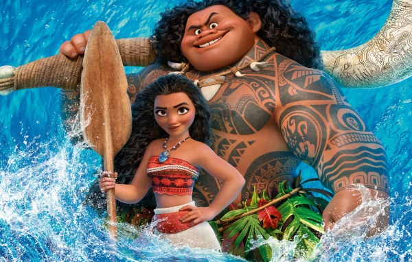 Персонажи мультфильма Моана 