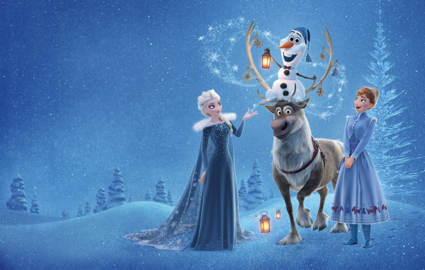 Персонажи короткометражного мультфильма Олаф и холодное приключение, 2017