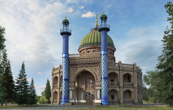 Храм Бахаи в Ашхабаде