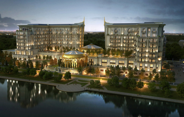 Красивый отель St. Regis город Астана 