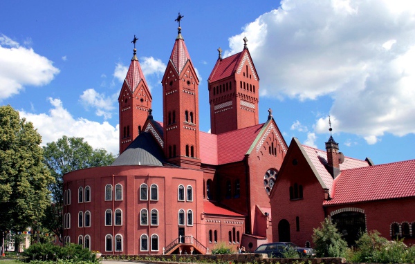 Костёл Святого Симеона и Святой Елены город Минск 