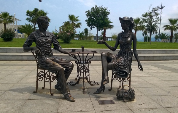 Памятник на Батумском бульваре  